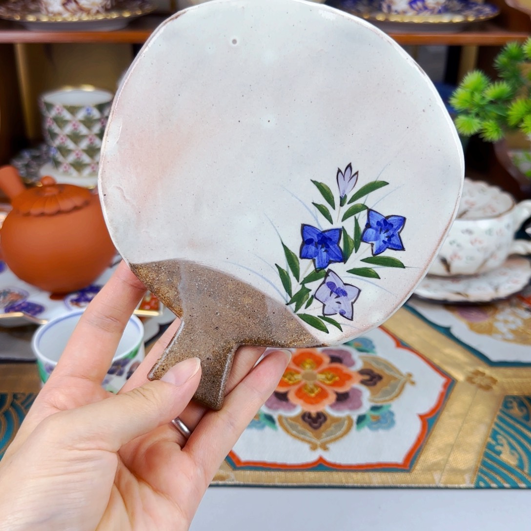 高端陶瓷福利不停！扇子盘