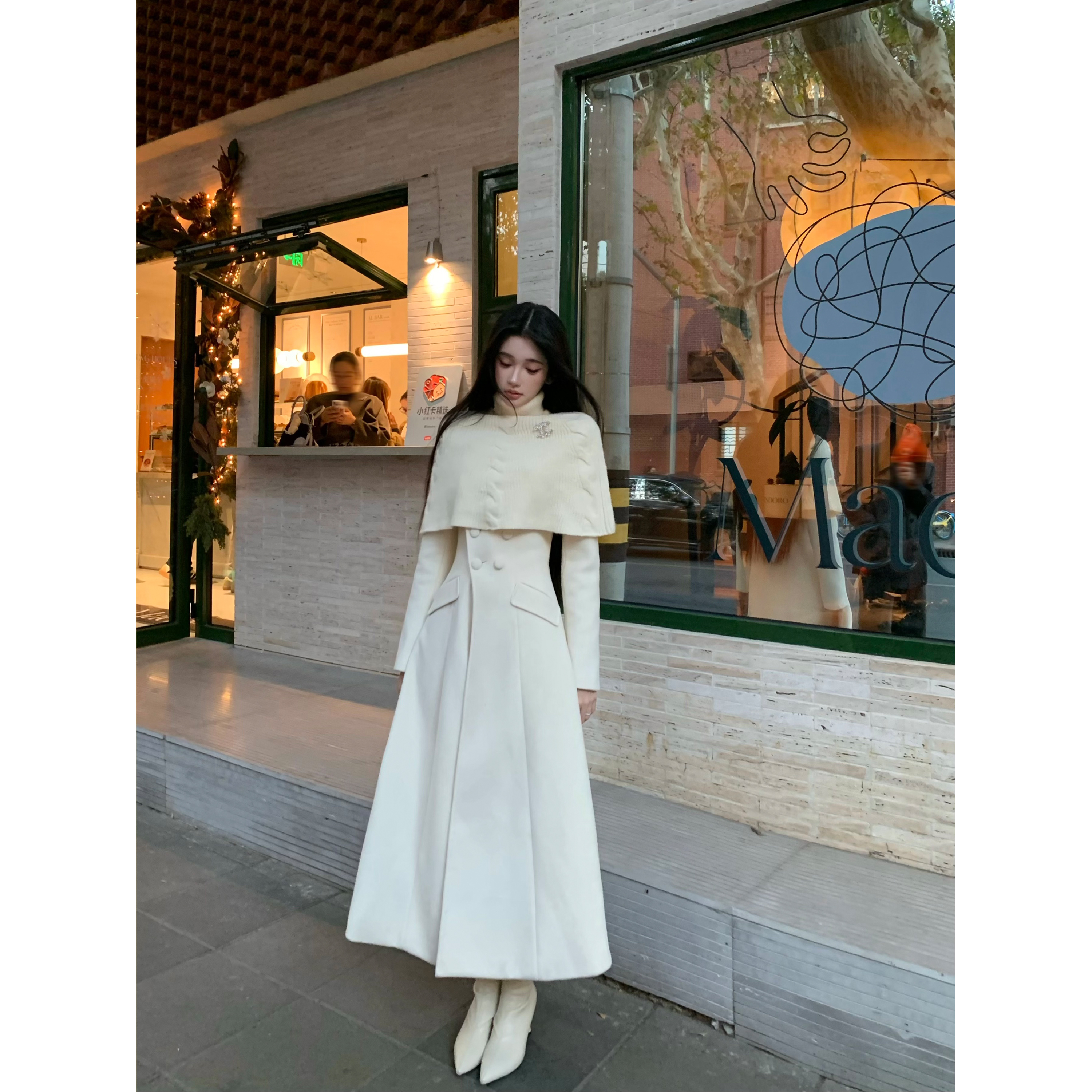 Barb Chill【11/30-10:00新品上新】【玛丽公主】加厚羊毛呢子大衣