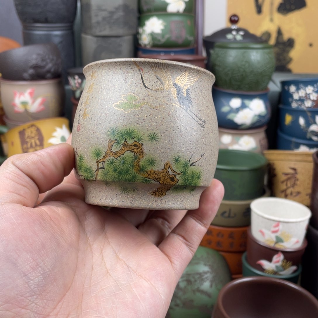 紫砂茶杯紫砂茶杯