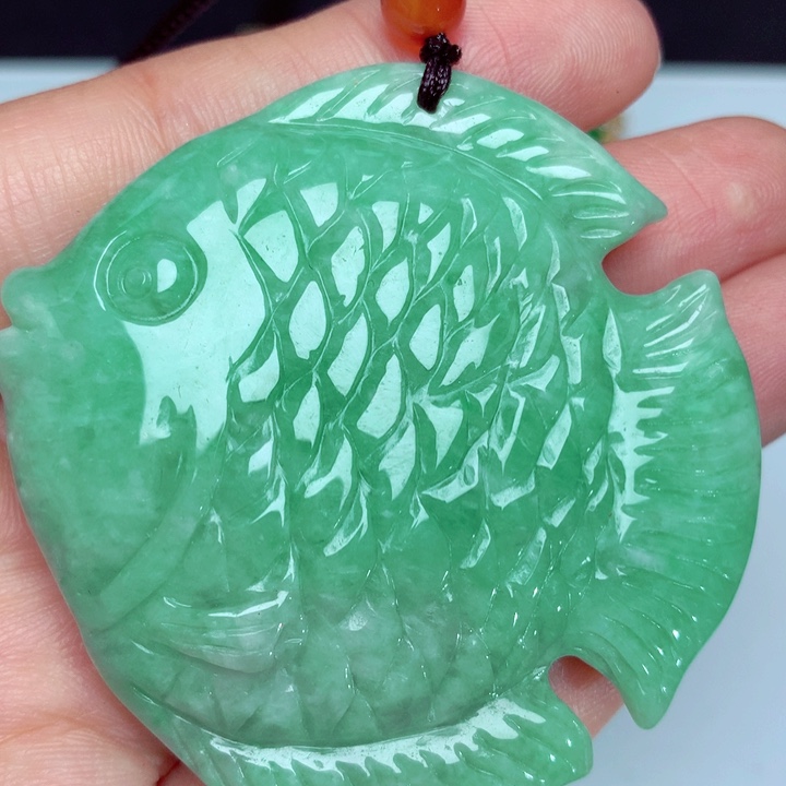 翡翠吊坠(不含链)未镶嵌