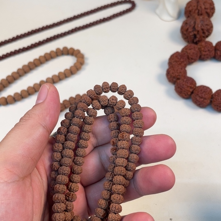 金刚菩提手串大*子7.6纯血老树王