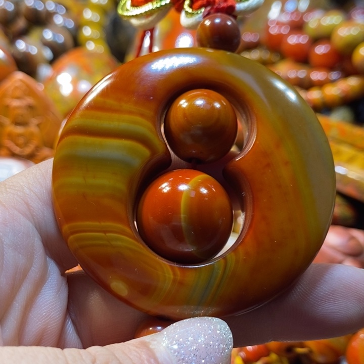 阳***光玛瑙/玉髓手链未镶嵌