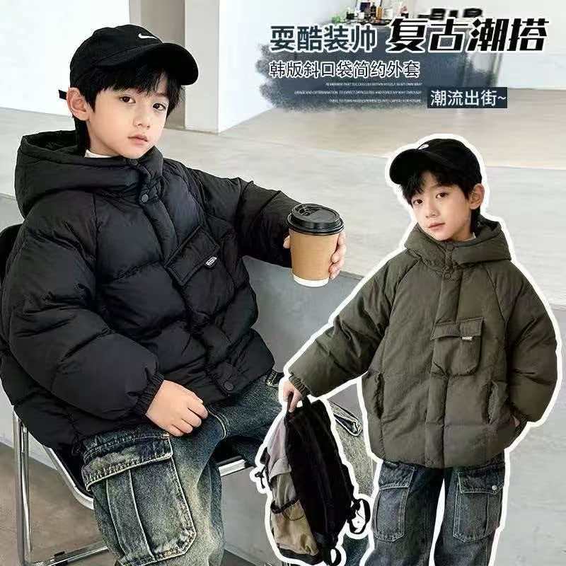 【备注编码】2025年冬季新款加厚童装鸭绒羽绒服