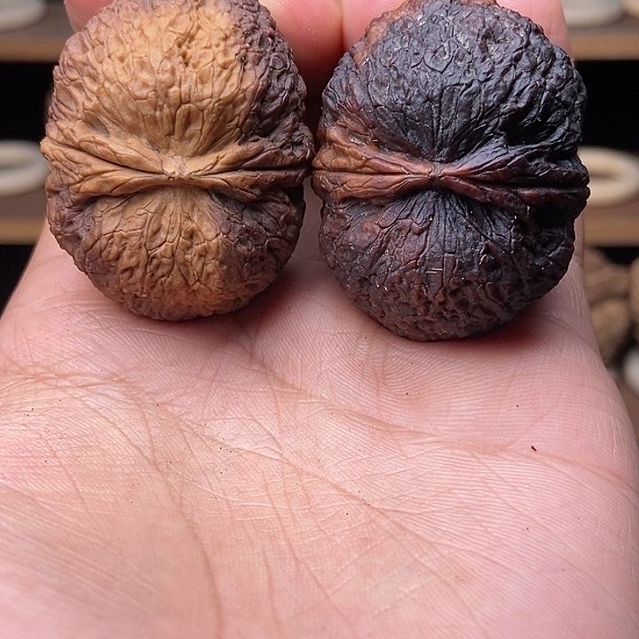 吊坠文玩核桃狮子头元宝     