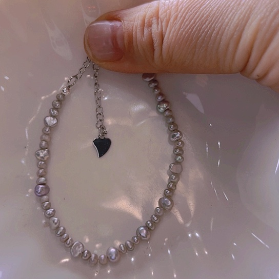 淡水珍珠手绳合金