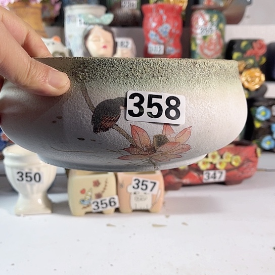 红陶多肉植物花盆