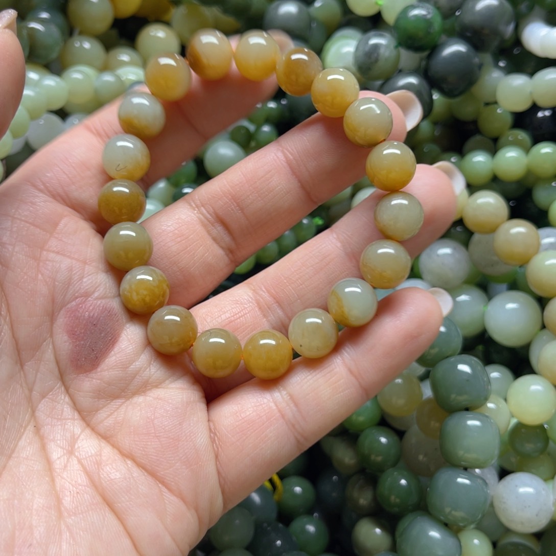 和田玉手链未镶嵌