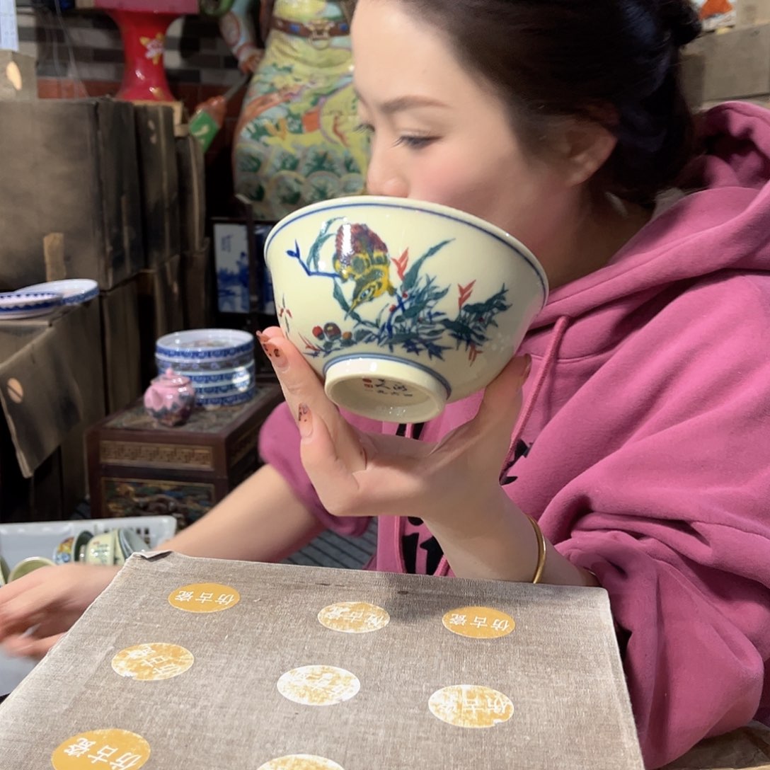 摆件////景德镇陶瓷瓷器。