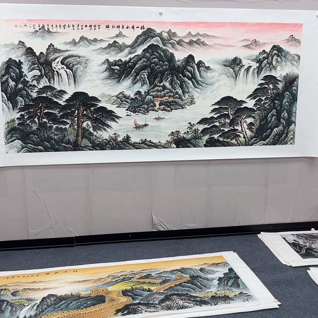 国画宣纸国画作品纯手绘