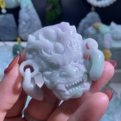 【闪购商品】颈饰未镶嵌翡翠龙头