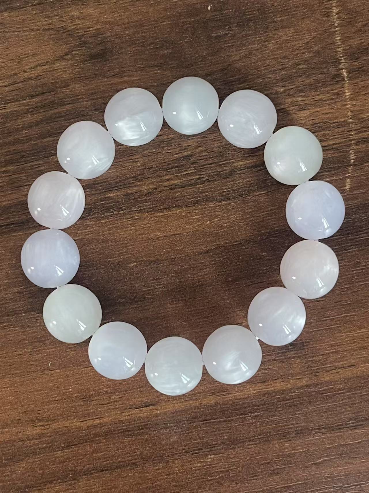 HYM0789五彩海云母手串（无礼盒）