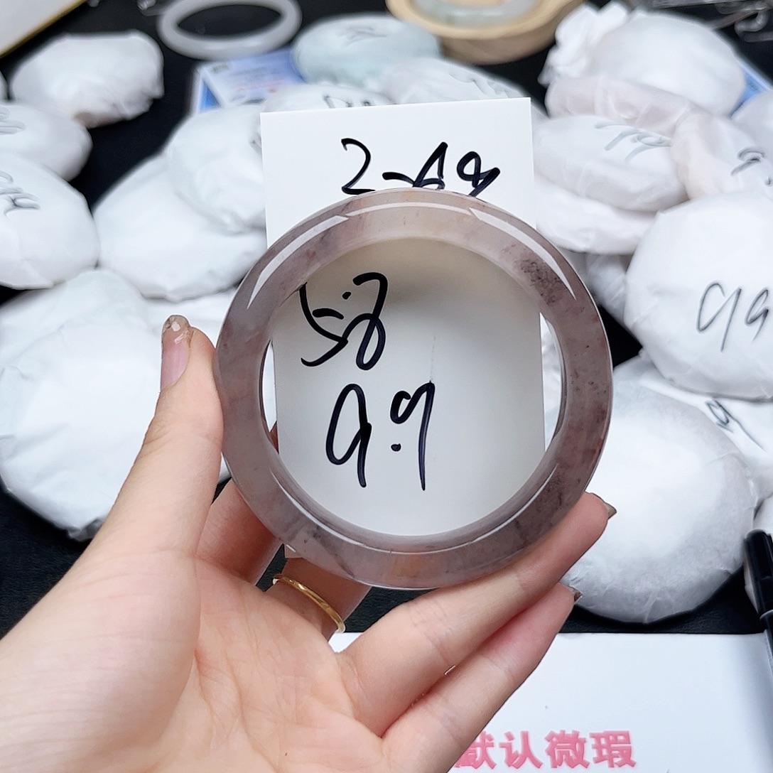 未镶嵌手镯石英质玉3.69