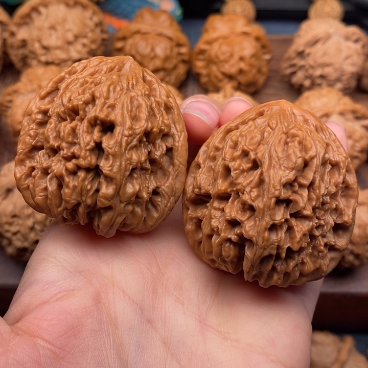 文玩核桃把件42高炮南疆，大克重无克差