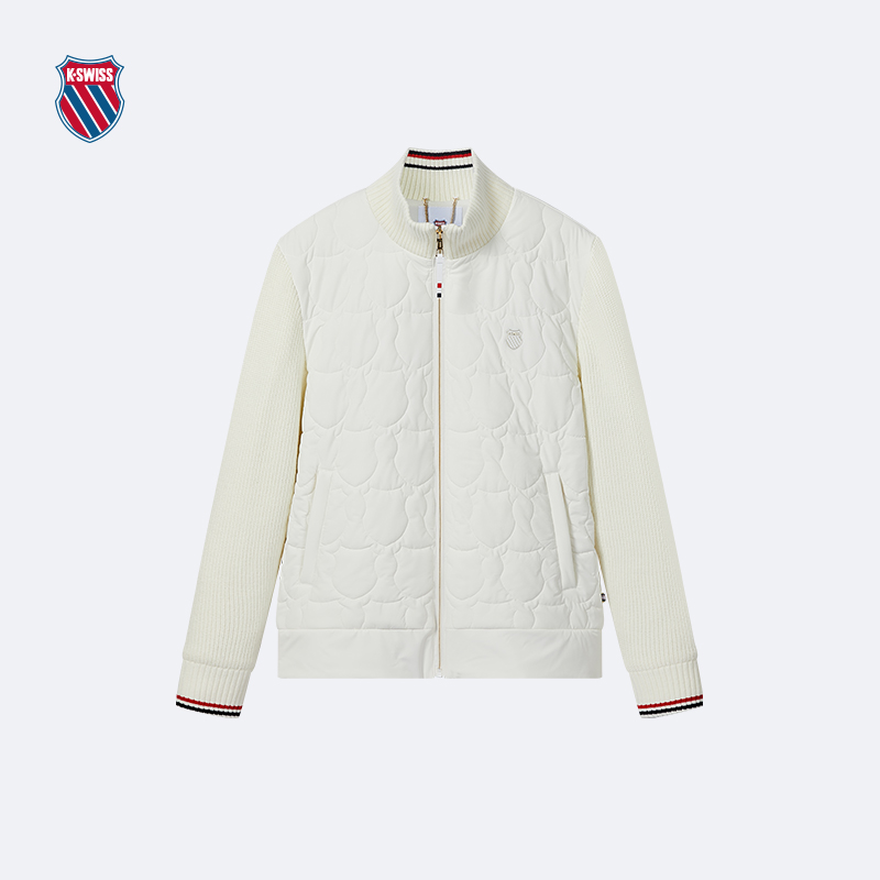 KSWISS盖世威 2023年冬季新款保暖微弹立领运动夹克外套108635