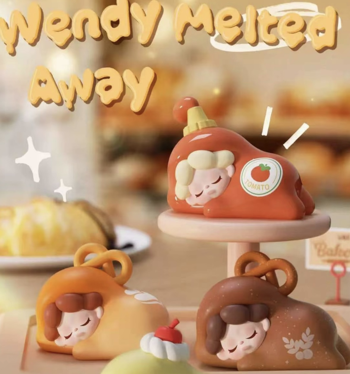 【拆盒】wendy二代融化系列萌粒潮玩