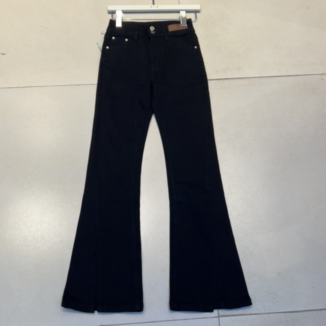 6087弹力喇叭牛仔裤