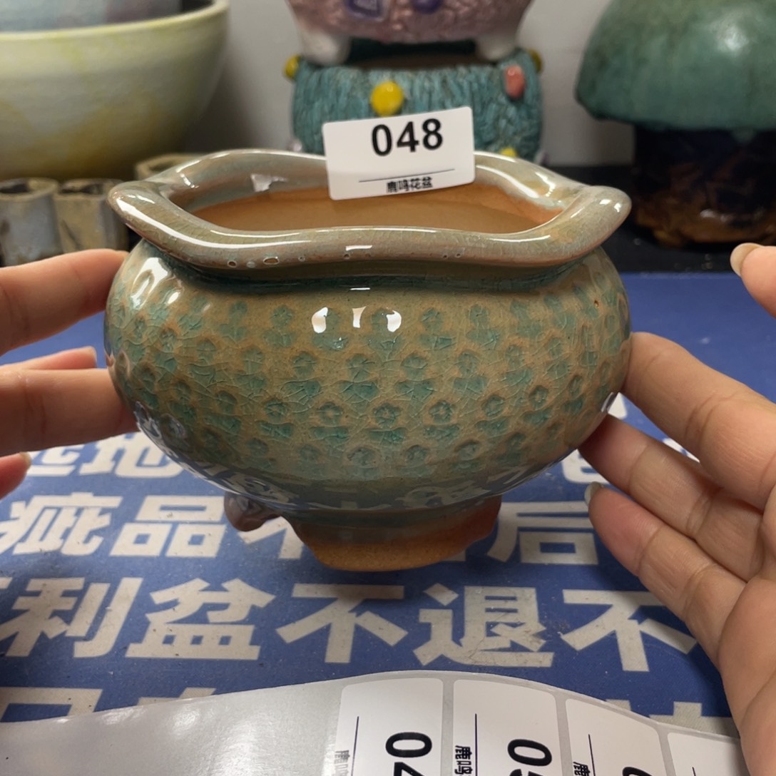微瑕陶艺多肉花盆48