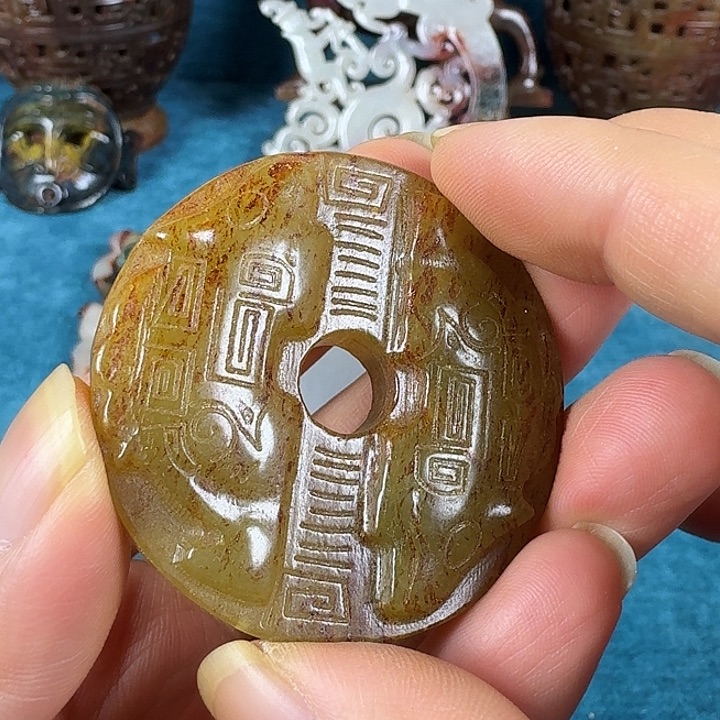 和田玉（糖玉）未镶嵌挂件