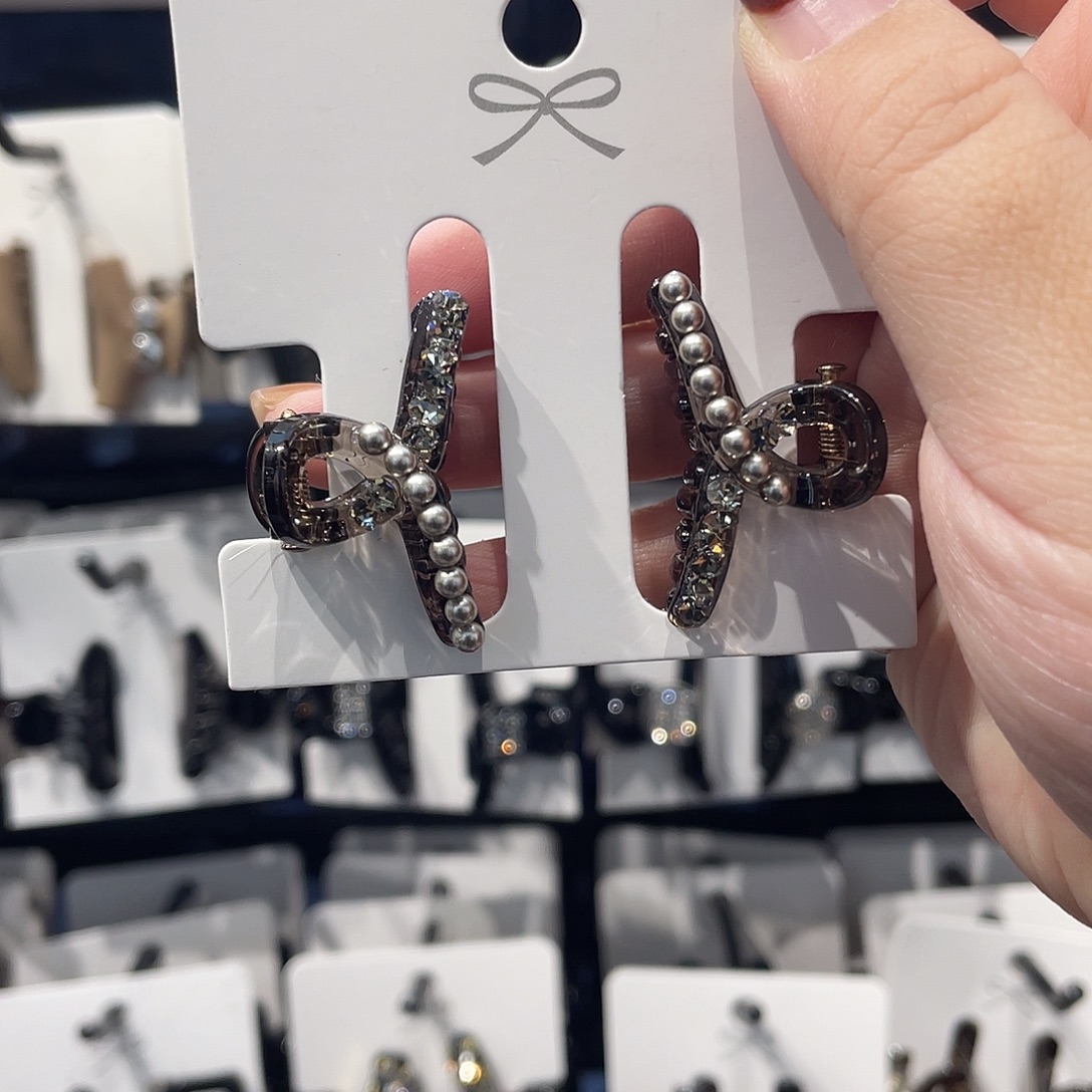 布艺非金属刘海抓