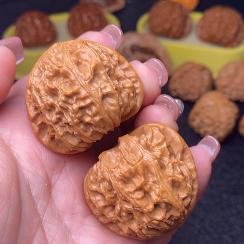 【闪购商品】文玩核桃把件778号白狮子39.5