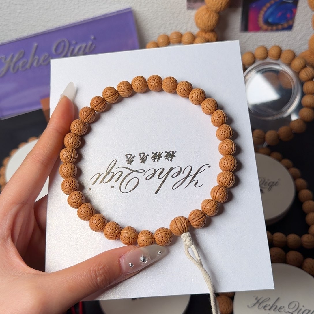 羽***虞野生10蚂蚁纹桃核