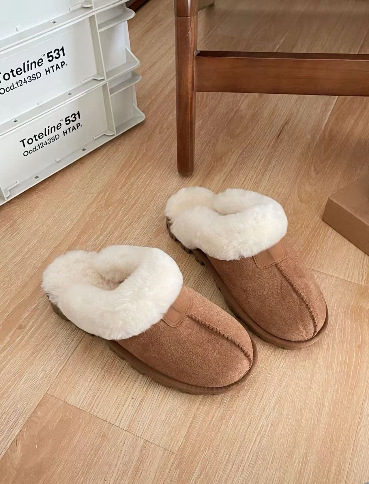 【薄底星托】桑坡皮毛一体雪地靴时尚百搭