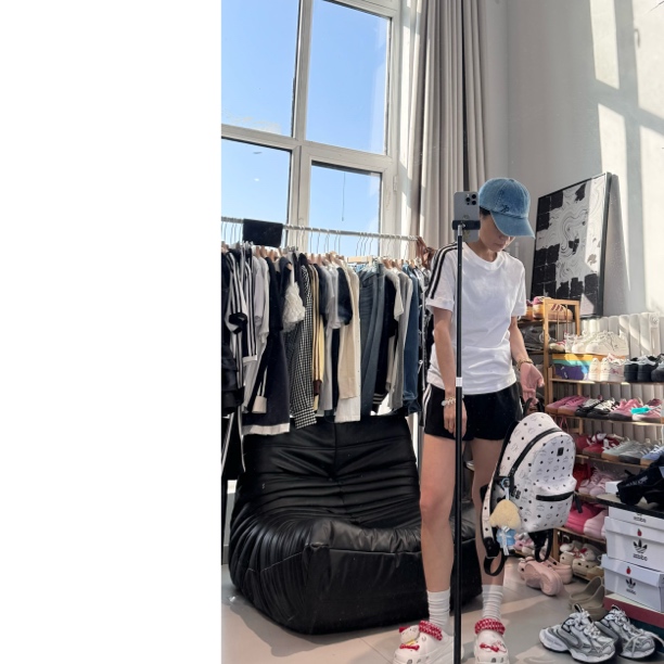 云云定制—杠条休闲套装