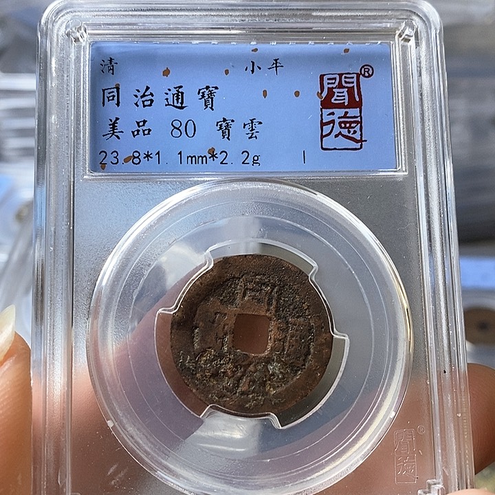 铜闻博文化同治通宝