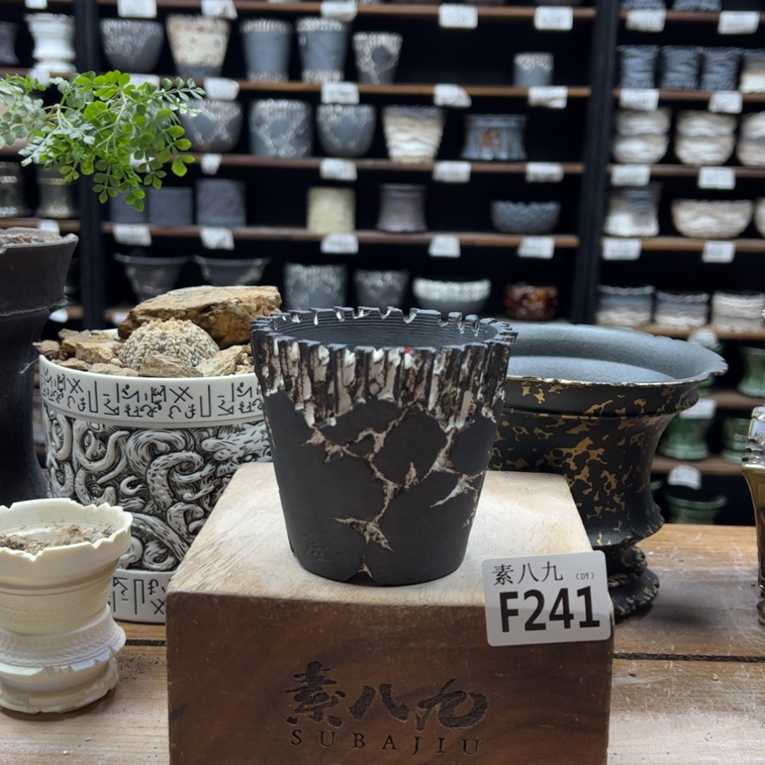 素八九陶瓷内口8高8.5