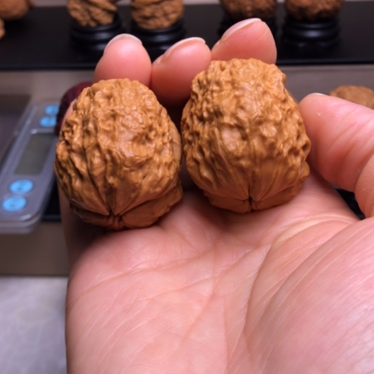 文玩核桃把件刺甲苍龙30