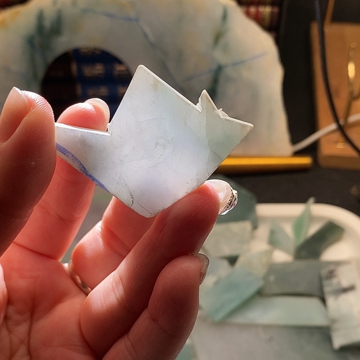 散珠翡翠缅甸天然A货翡翠