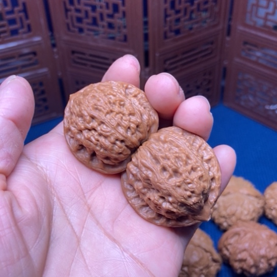 文玩核桃把件35公子帽