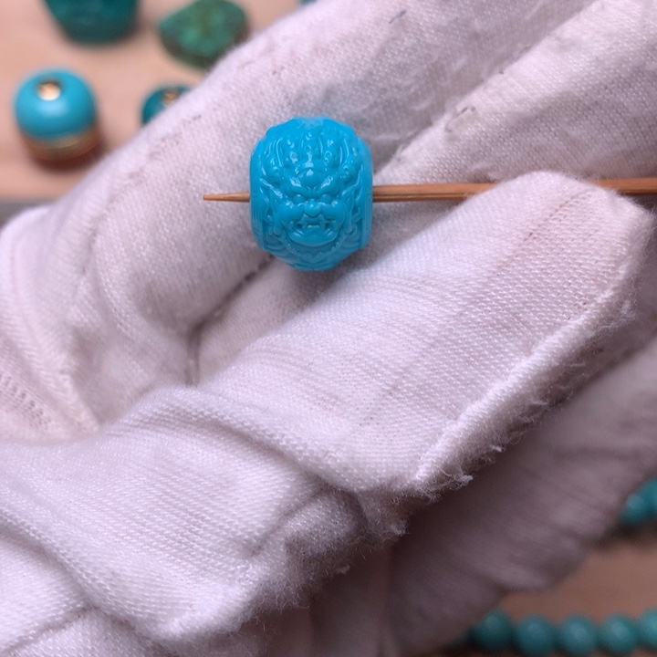 绿松石大黑天14未镶嵌