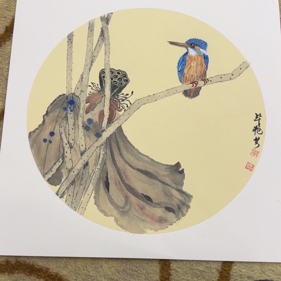 国画33-33卡纸作品艺