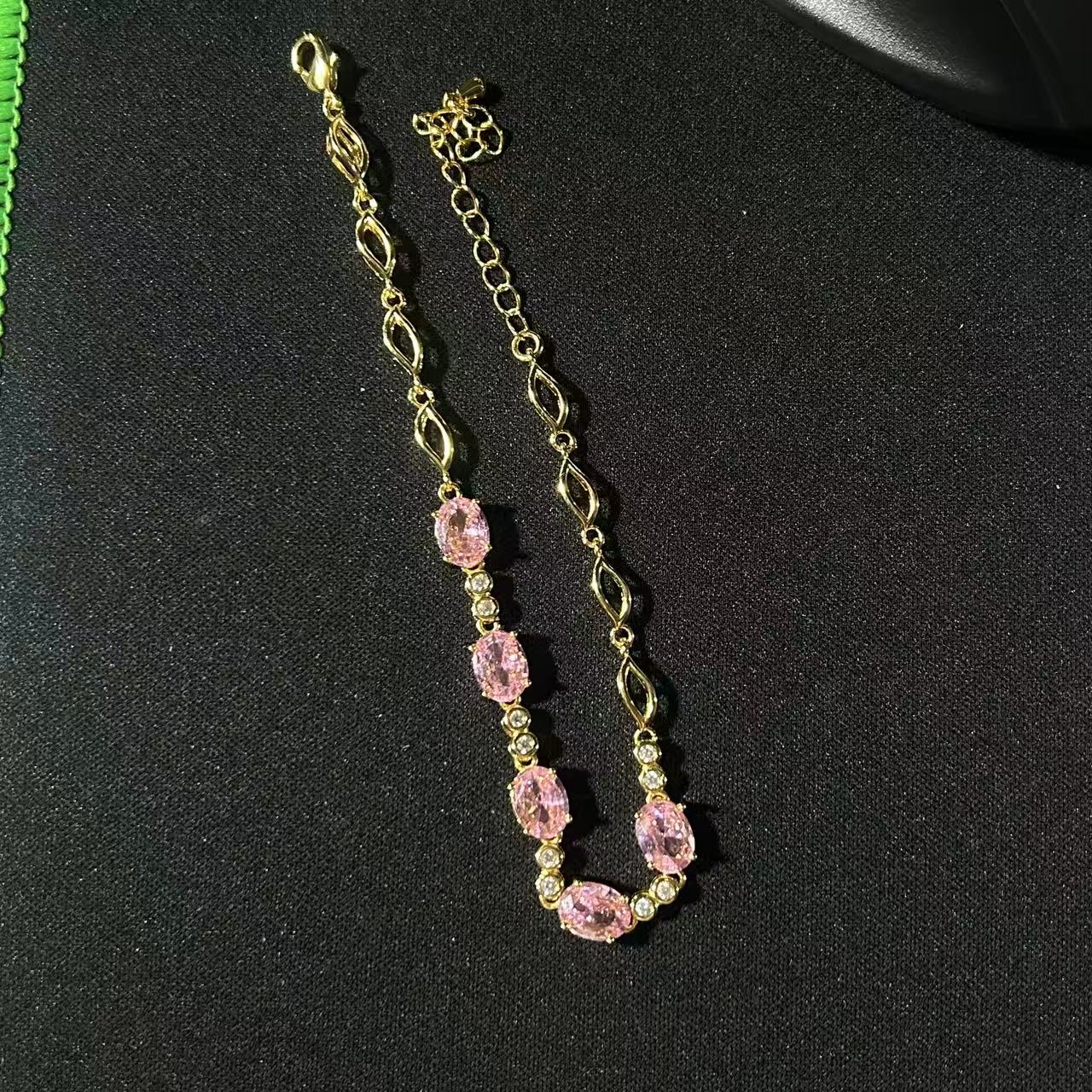 C3011粉色手链百搭手链