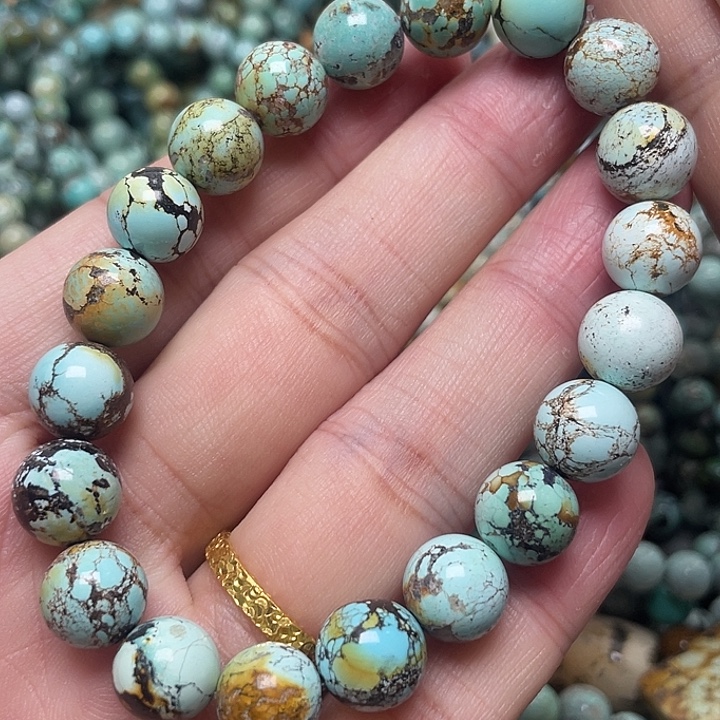 绿松石未镶嵌10左右的