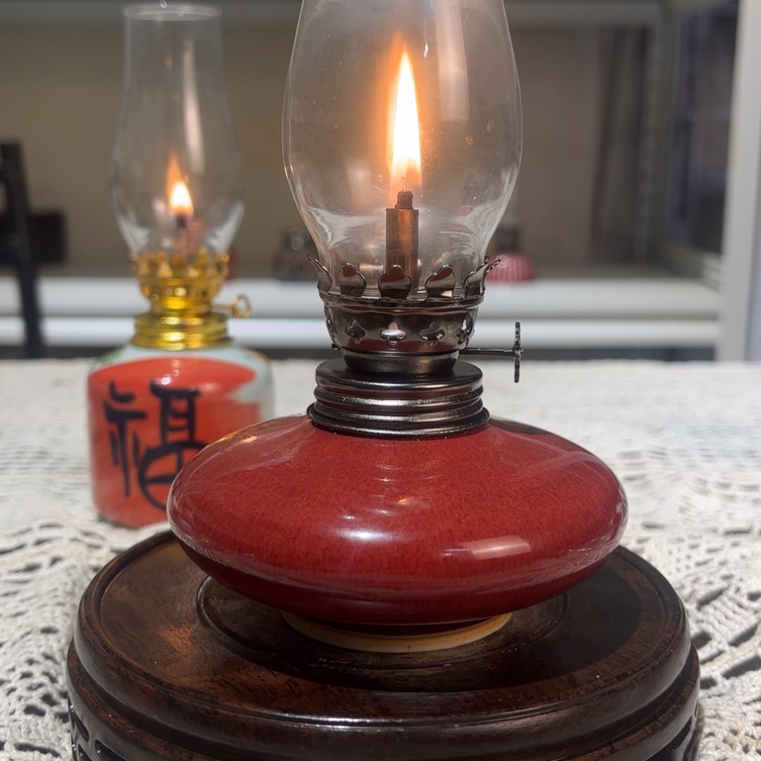 摆件景德镇陶瓷香薰灯
