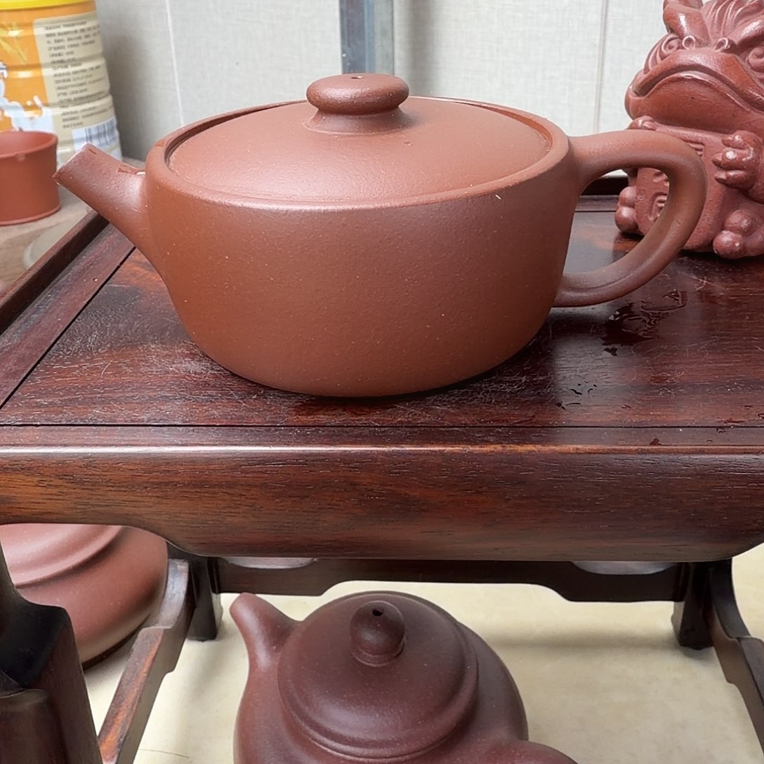 汉瓦110cc紫泥的制作