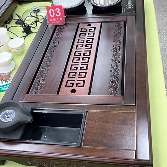 贵****贸实木茶盘工厂直销