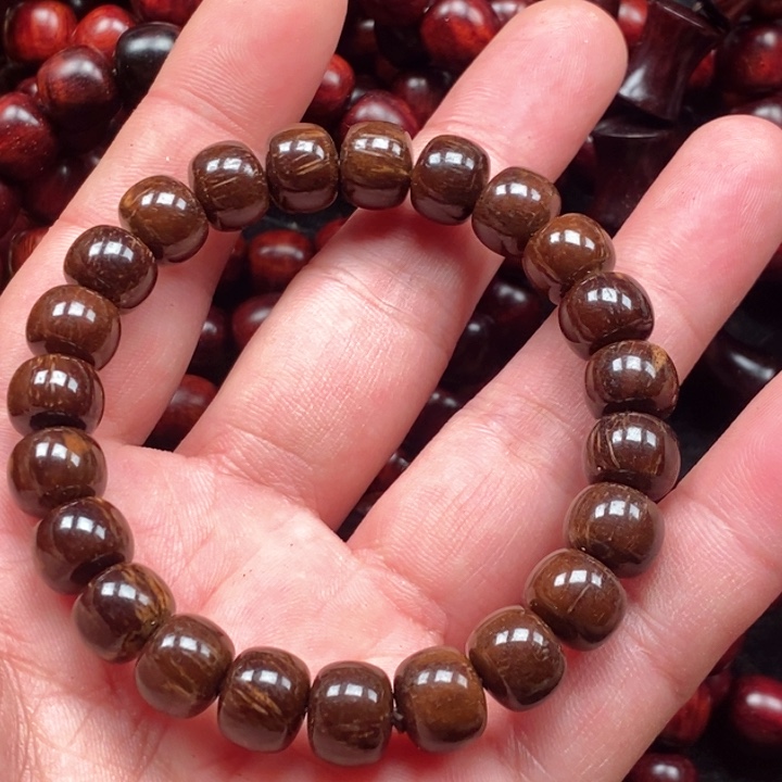 檀香紫檀（小叶紫檀）手串/手链8*10