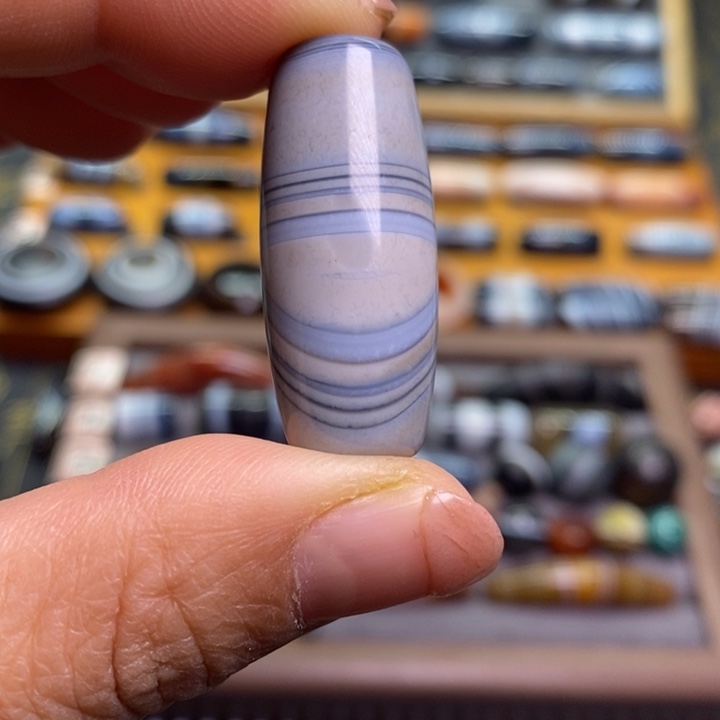 未镶嵌玛瑙/玉髓珠宝半成品