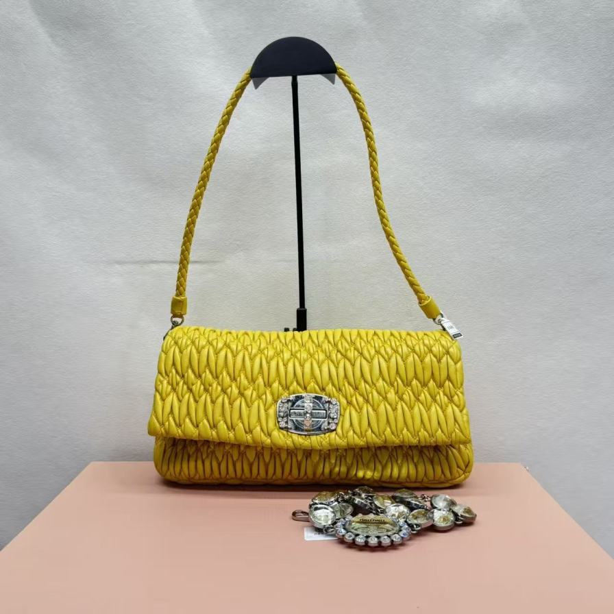 95新 MIU MIU/缪缪 小野专属/单肩包/DY7156