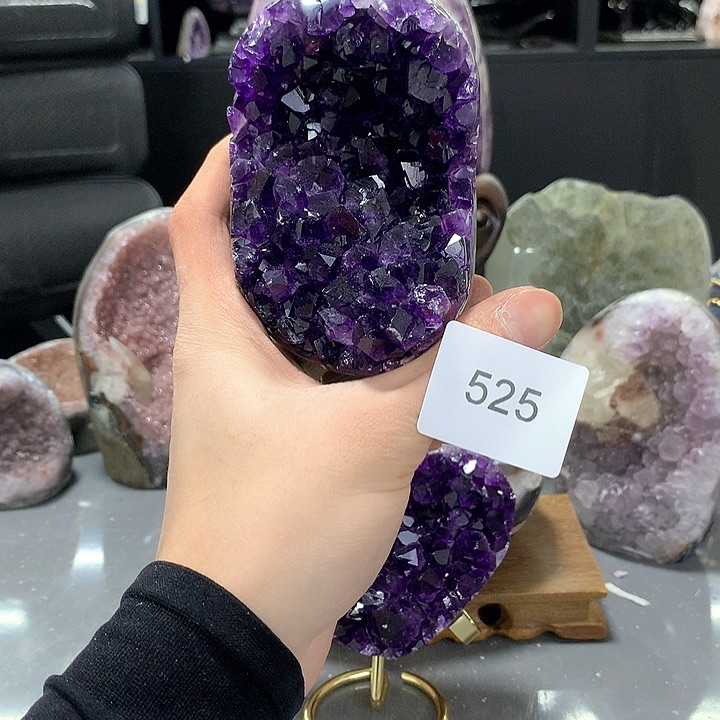 紫晶大型摆件（非配饰）未镶嵌
