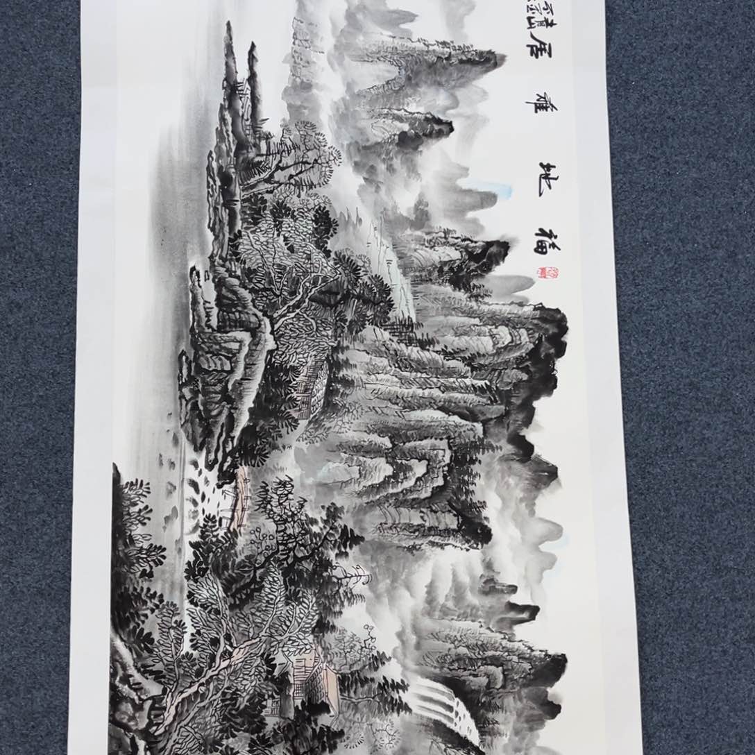 国画手绘画作品和绘画