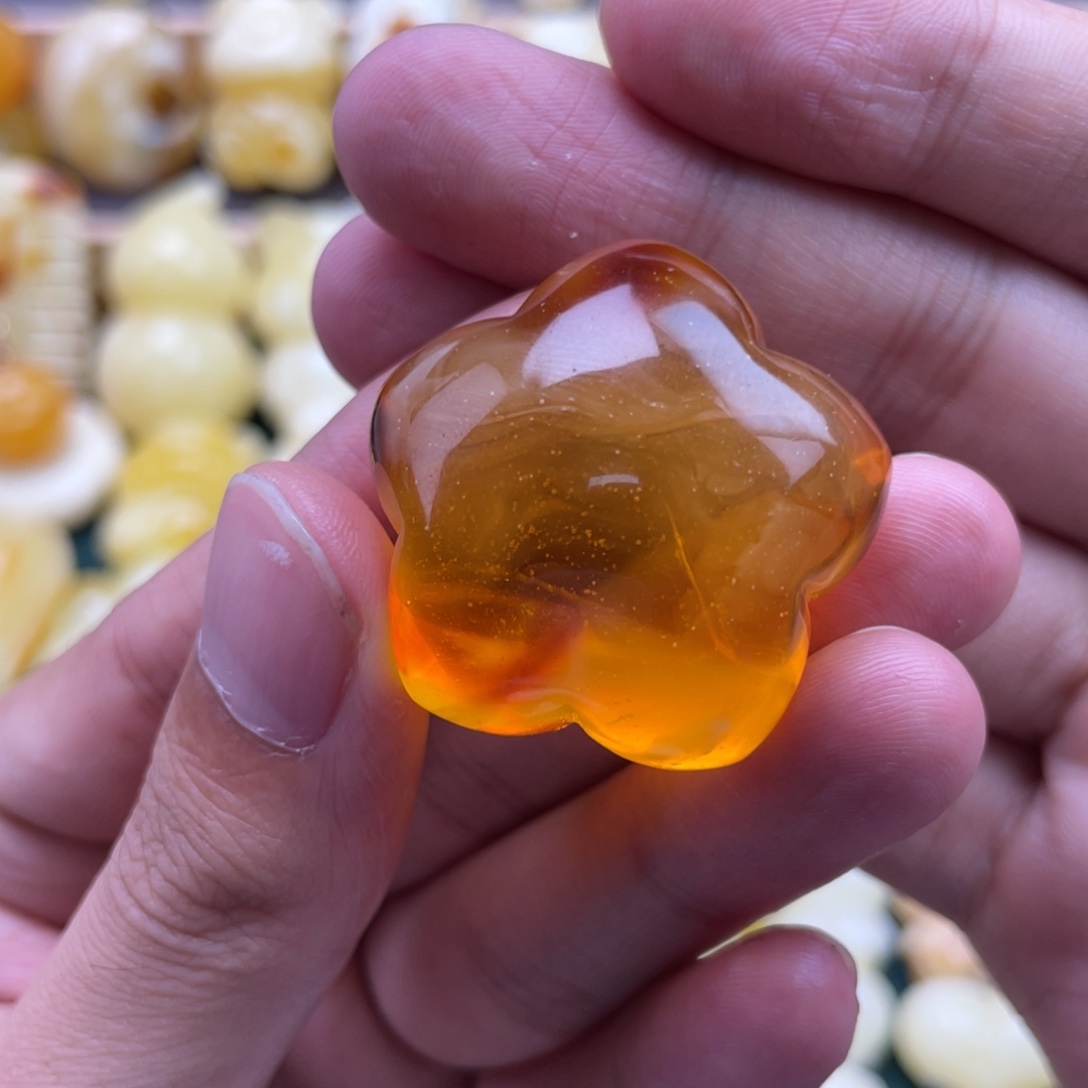 琥珀未镶嵌裸石蜜蜡