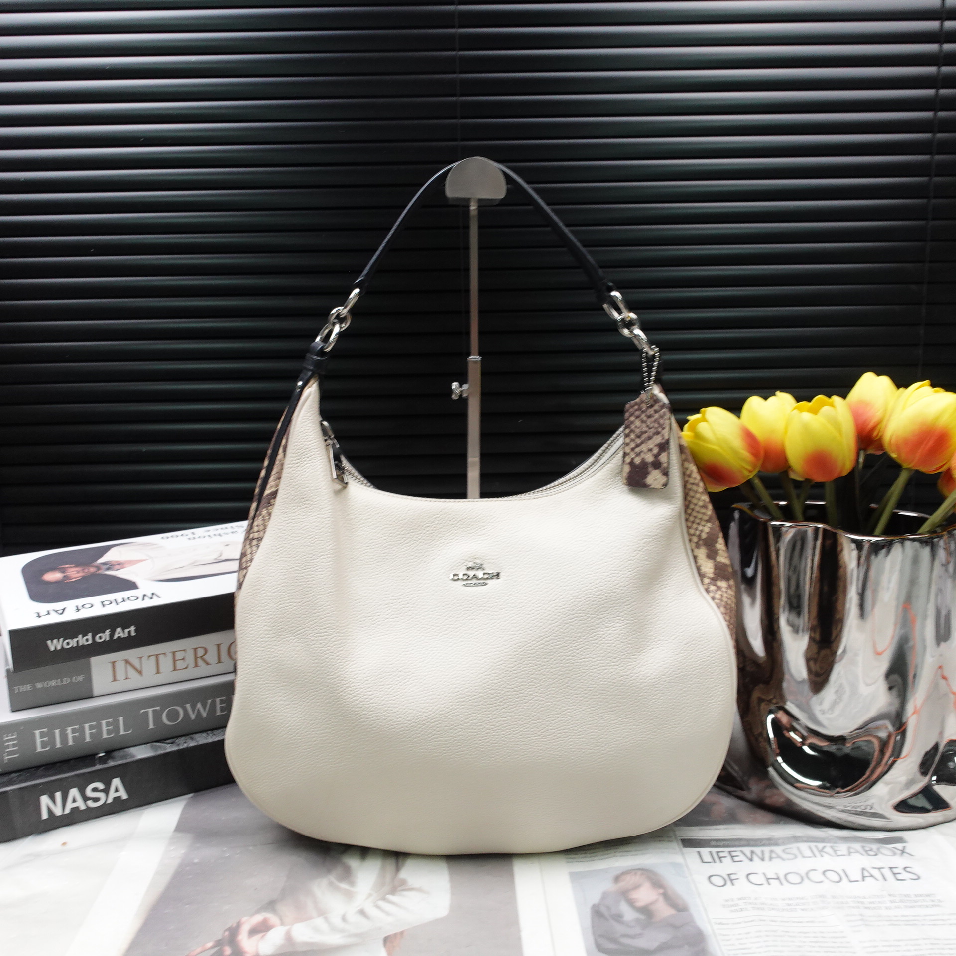 95新 COACH/蔻驰 单肩包/T10314002