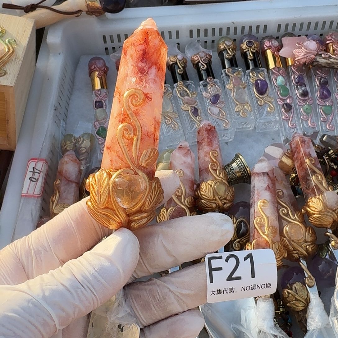 N***g烟晶未镶嵌颈饰21