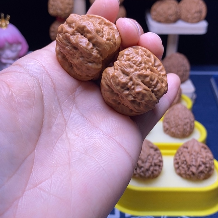 核桃漏34手捻蛤蟆头 不退不换 11号车