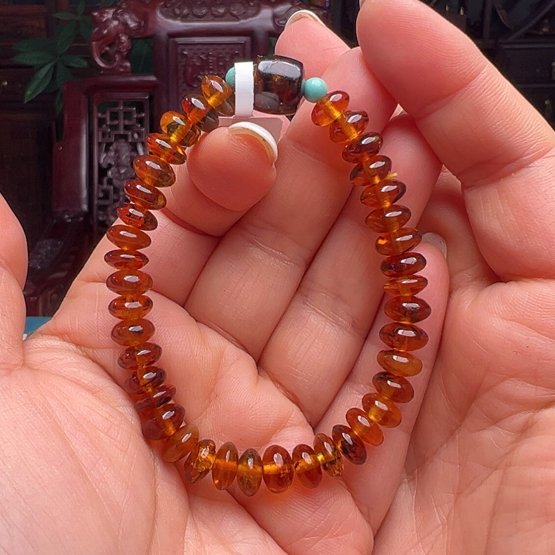 琥珀裸石未镶嵌抚顺琥珀30546。8m m