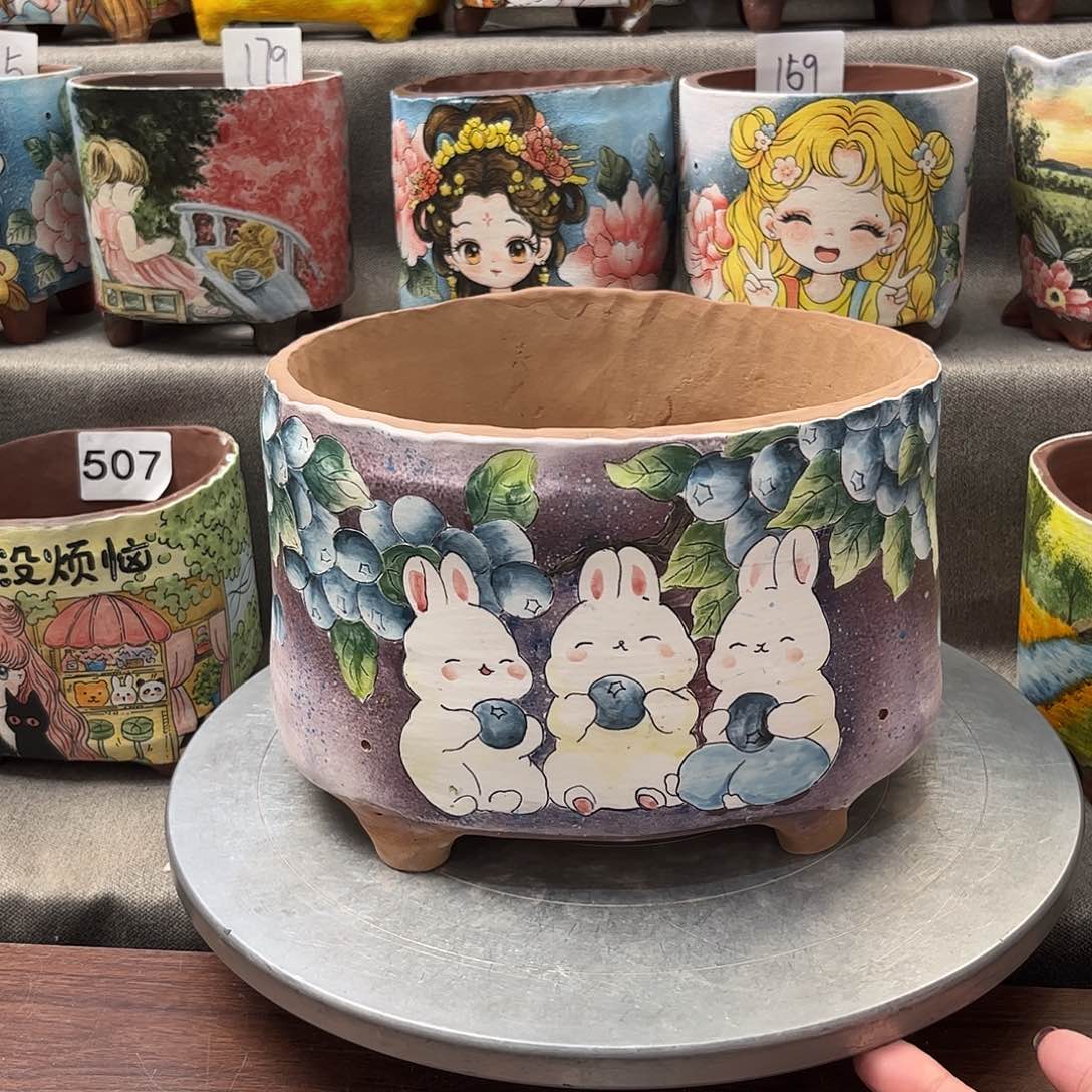 紫砂花盆微瑕福利
